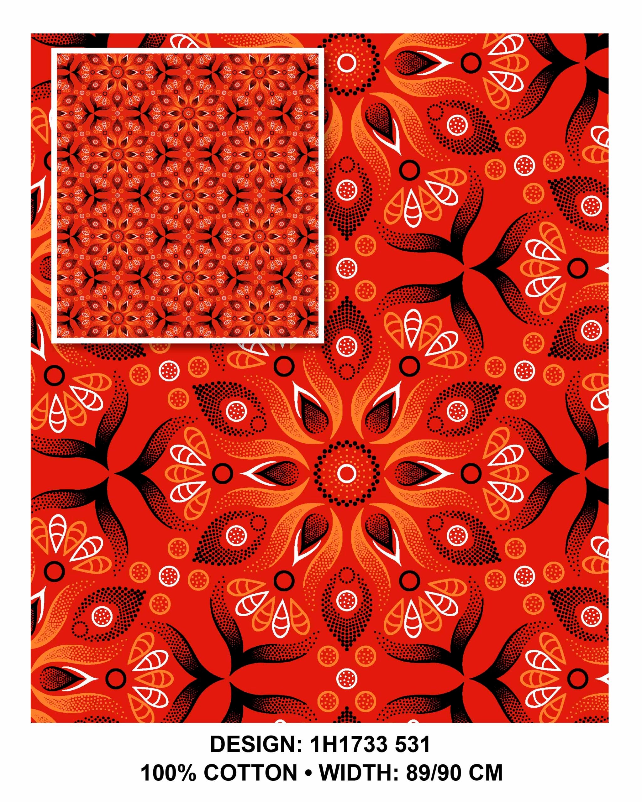 Shweshwe Square Lunch bag
