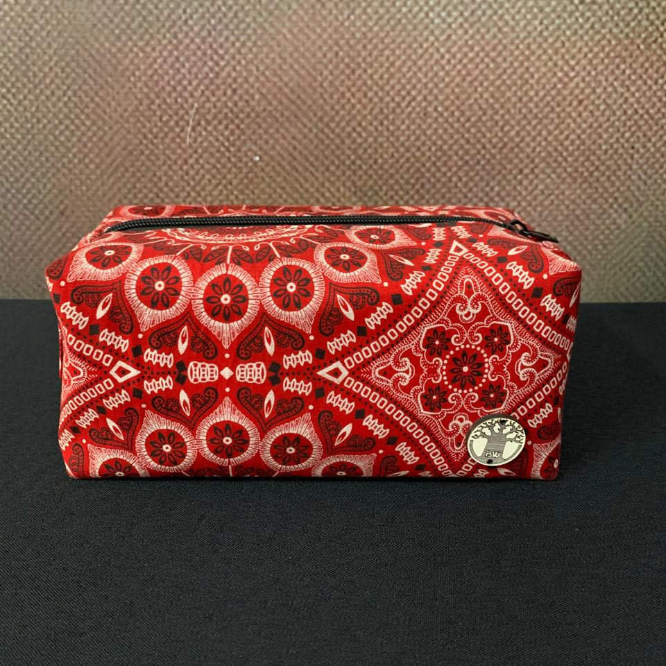 Shweshwe Toiletry/Make-up bag