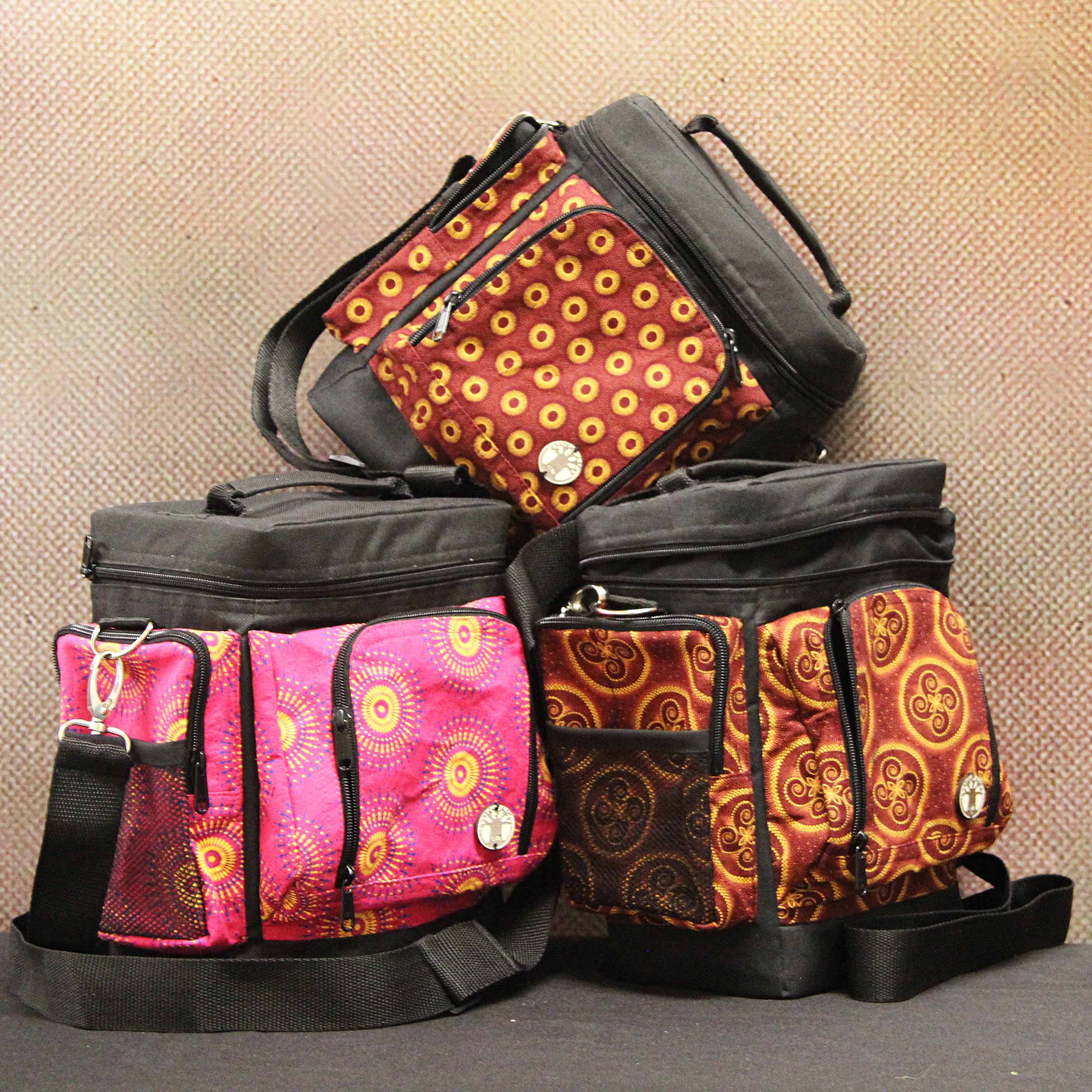 Shweshwe Square Lunch bag