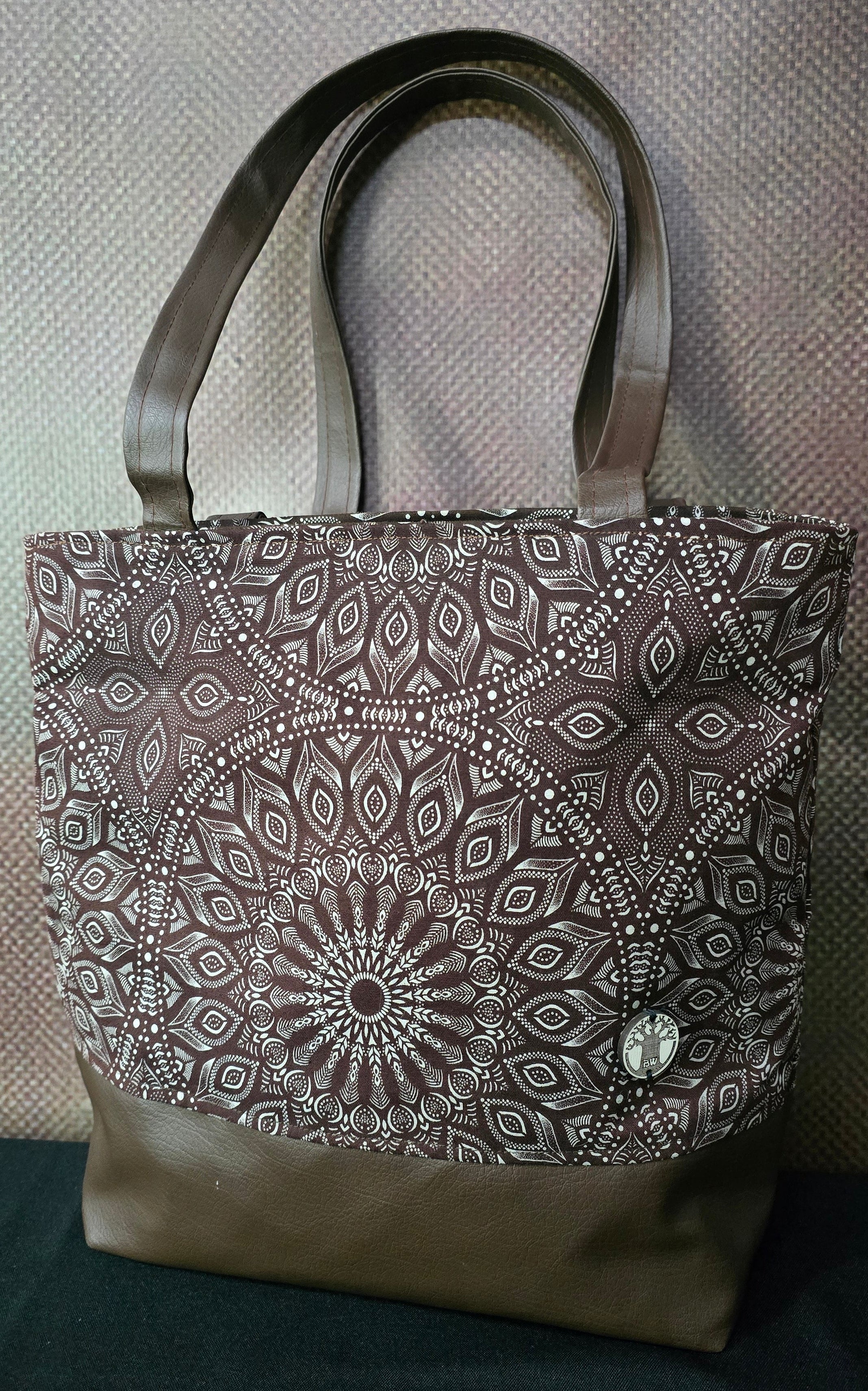 Custom two tone Ladies Handbag