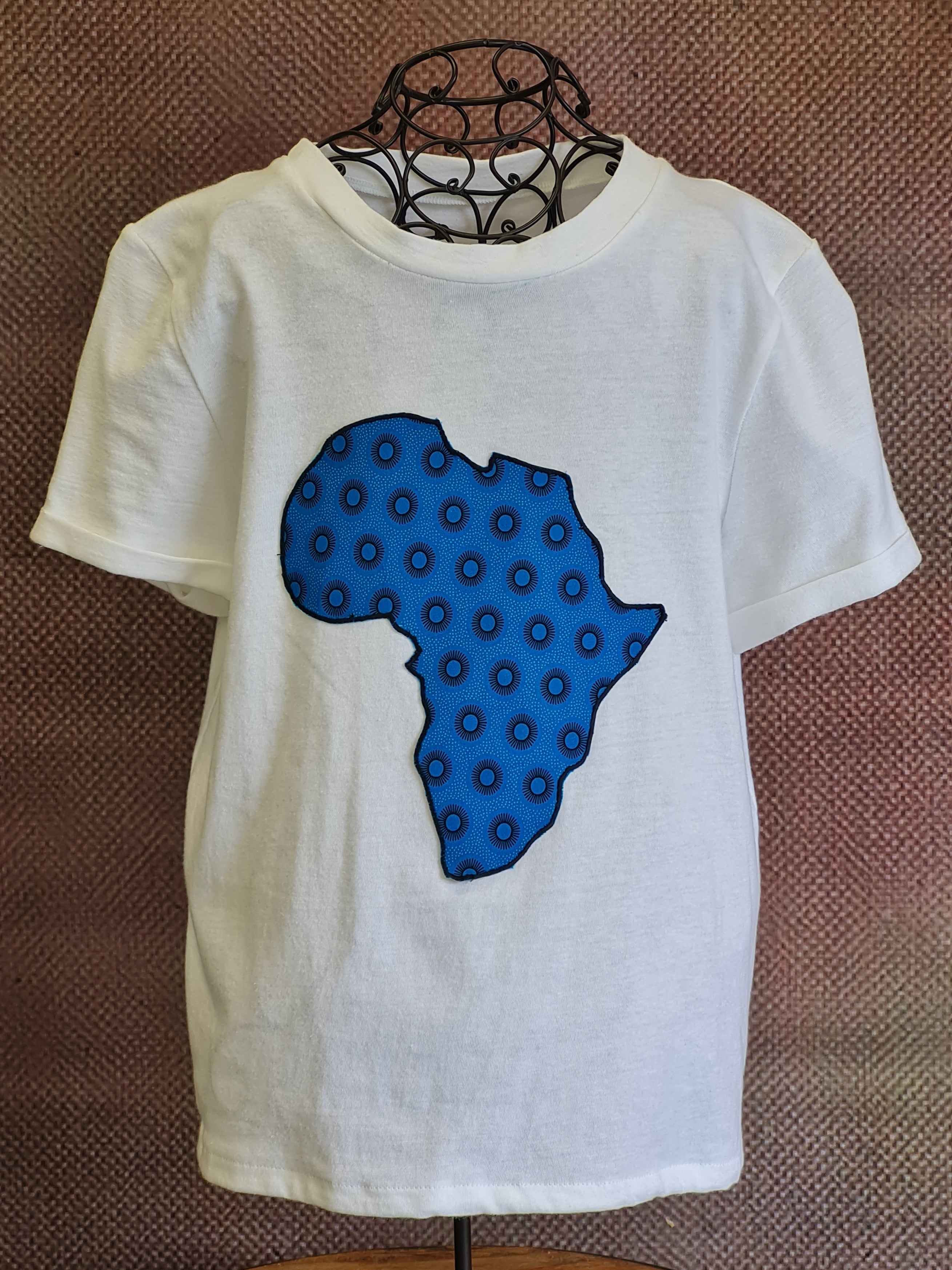 Short sleeve shweshwe African design Male