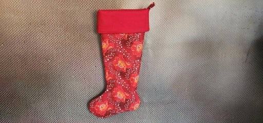 Christmas Shweshwe Stockings