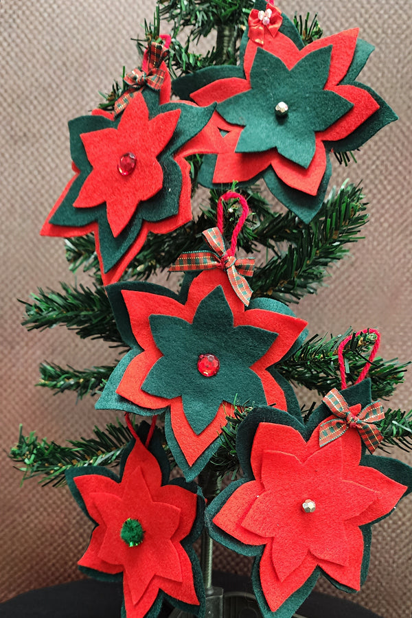 Christmas Tree Shweshwe special edition ornaments