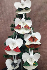 Christmas Tree Shweshwe special edition ornaments