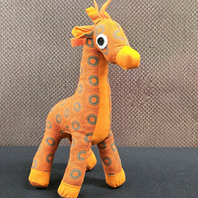 Lily Giraffe Shweshwe Soft Toy