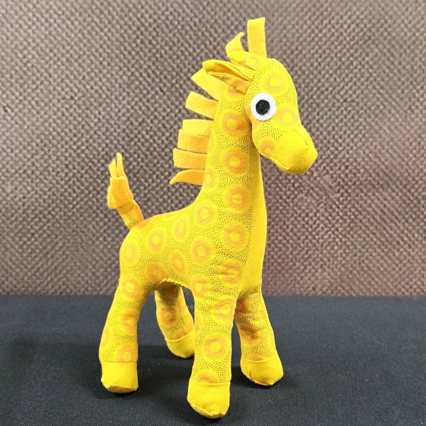 Lily Giraffe Shweshwe Soft Toy