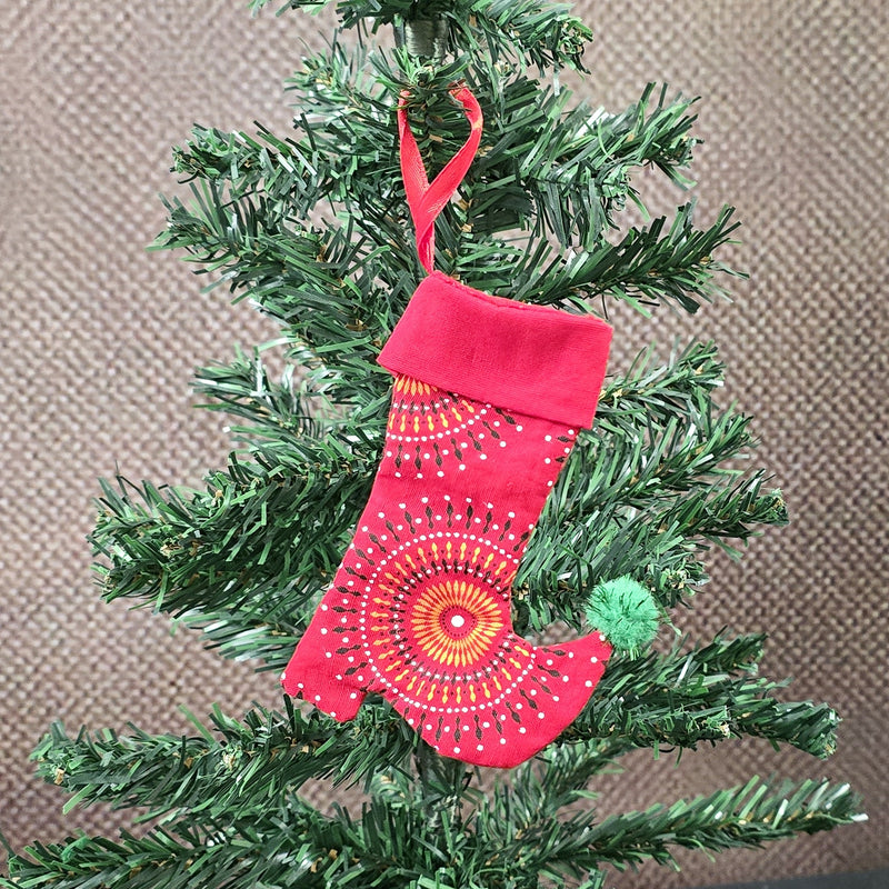 Christmas Tree Shweshwe special edition ornaments