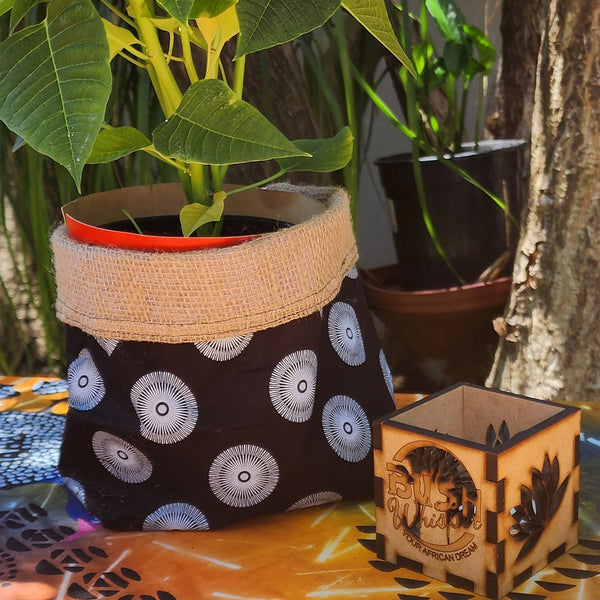 Pot Plant Shweshwe holders