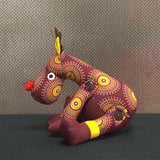 Loetsi special edition  Christmas Shweshwe Reindeer Soft Toy