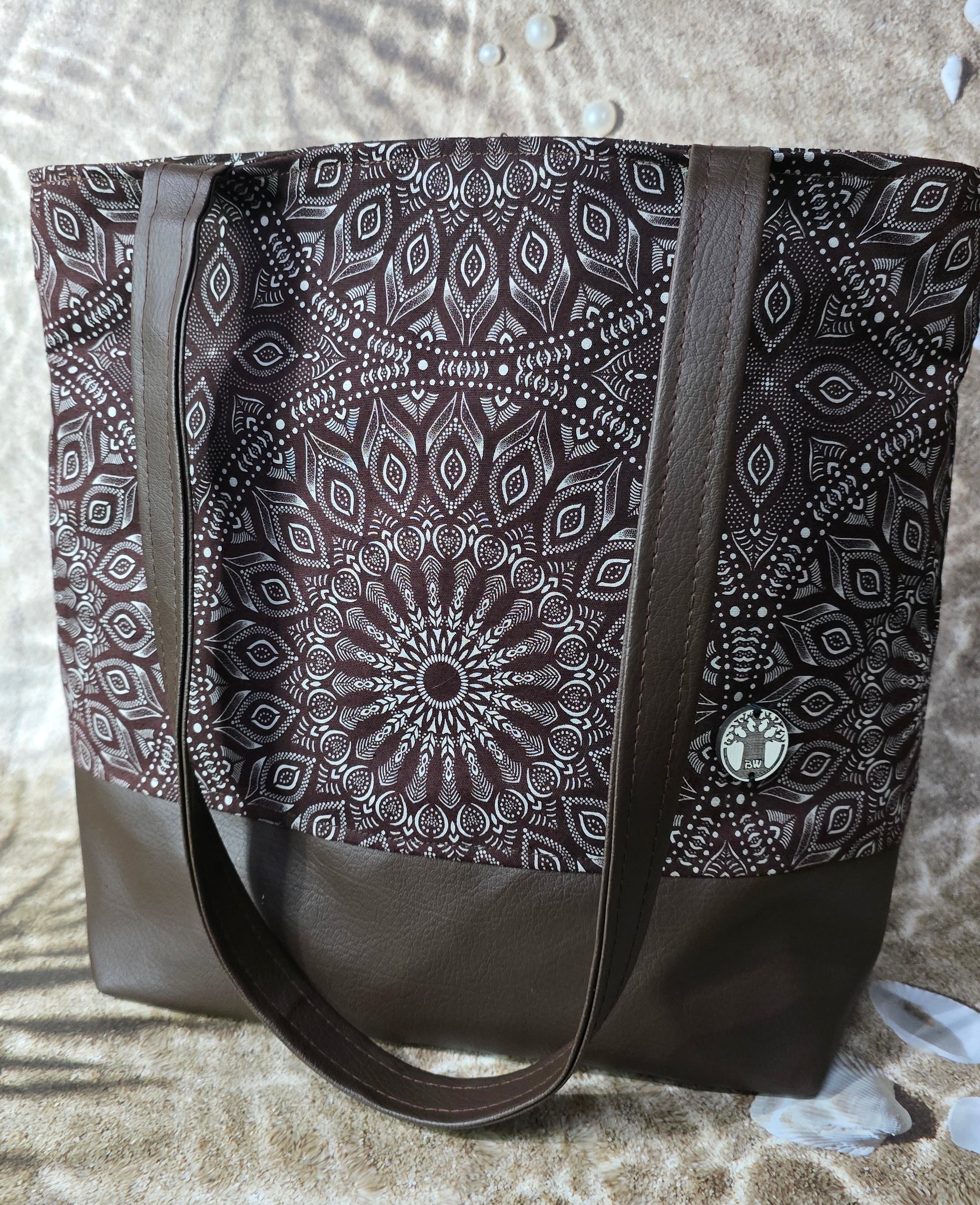 Custom two tone Ladies Handbag