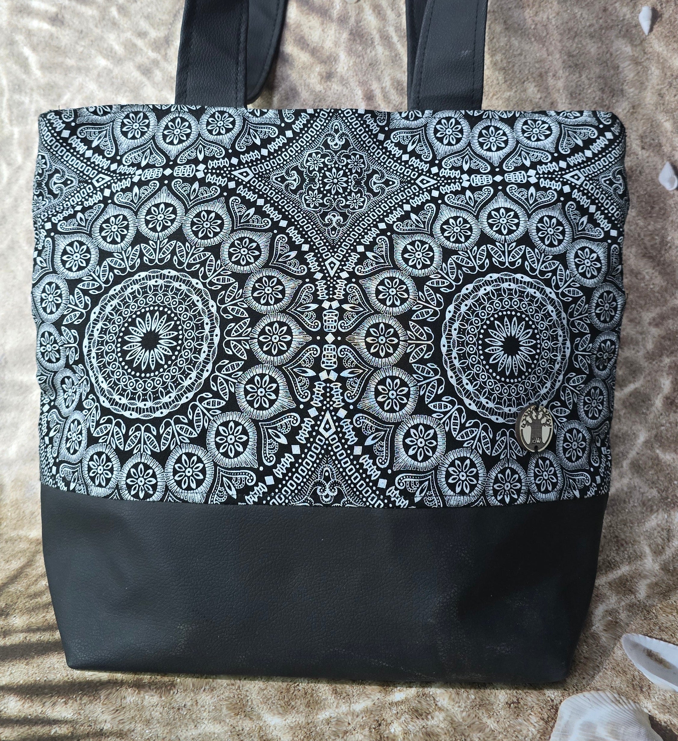 Custom two tone Ladies Handbag