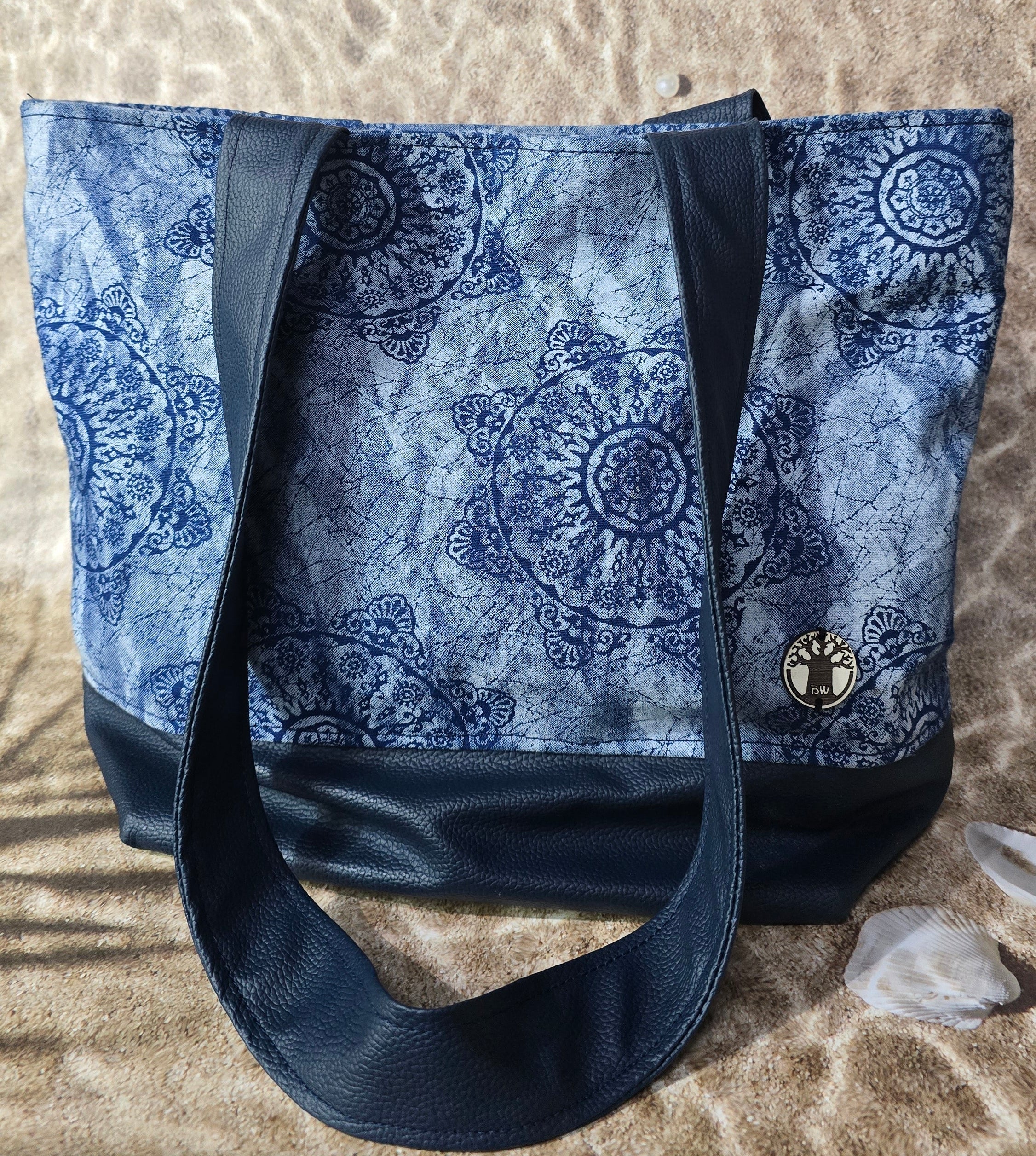 Custom two tone Ladies Handbag
