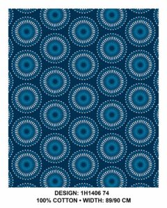 Shweshwe Haustierbett aus Aluminium