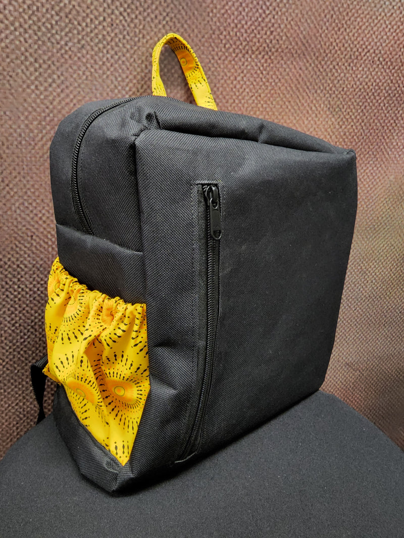 Shweshwe Custom School Backpack