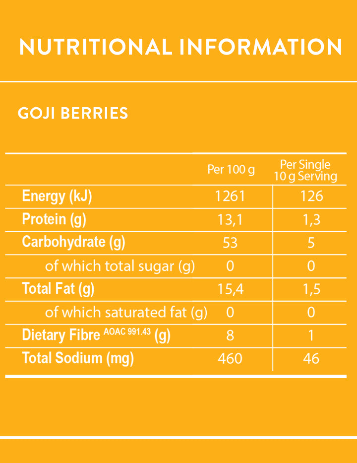 Soaring Free Superfoods GOJI BERRIES